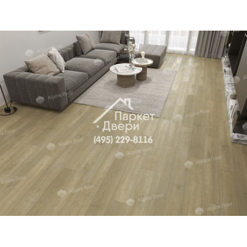 Виниловый пол Alpine Floor Ultra LVT плитка Дуб Скандинавия ЕСО 5-36