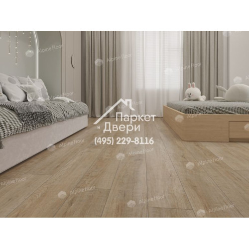 Виниловый пол Alpine Floor Ultra LVT плитка Дуб Амбер ЕСО 5-39