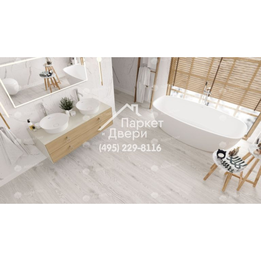 Виниловый пол Alpine Floor Easy Line ДУБ АРКТИК ЕСО 3-1-2