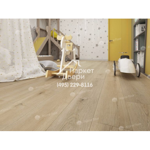 Виниловый пол Alpine Floor Easy Line Дуб Миндальный ЕСО 3-27