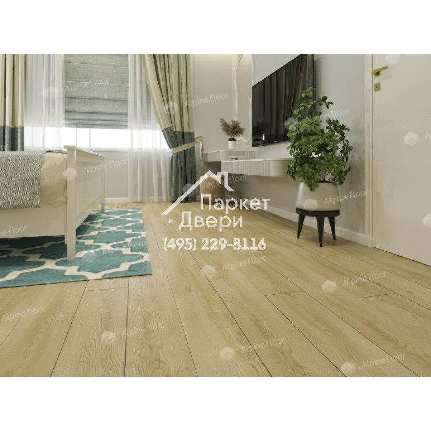 Виниловый пол Alpine Floor Easy Line Тисс ЕСО 3-32-3