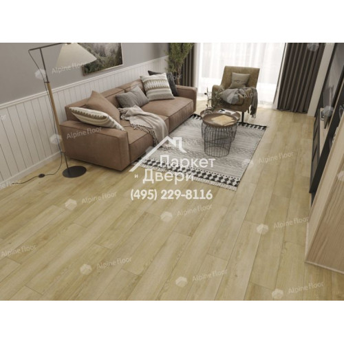 Виниловый пол Alpine Floor Easy Line Дуб старинный ЕСО 3-33