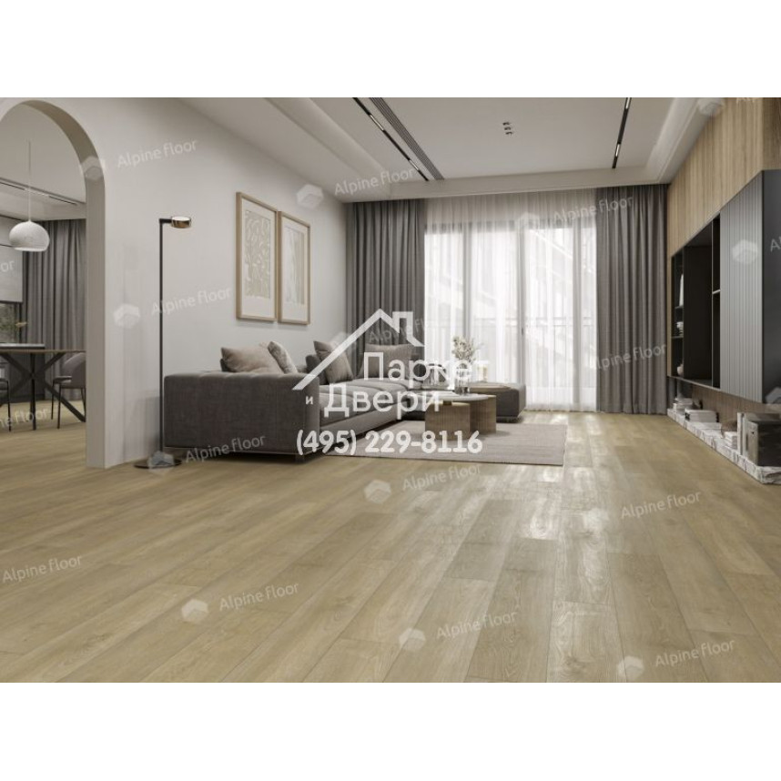 Виниловый пол Alpine Floor Easy Line Дуб Скандинавия ЕСО 3-36-2
