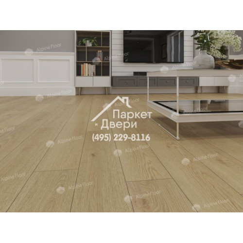 Виниловый пол Alpine Floor Easy Line Дуб Марципановый ЕСО 3-37