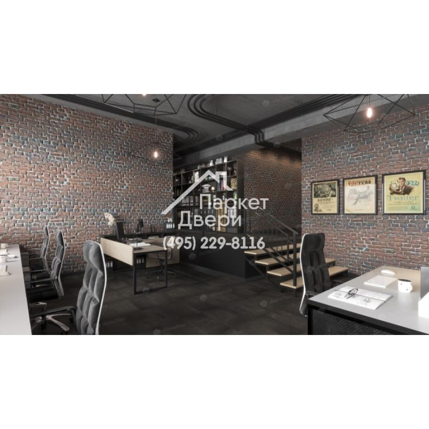 Виниловый пол Alpine Floor LIGHT STONE LVT плитка Ларнака ECO-15-2-2