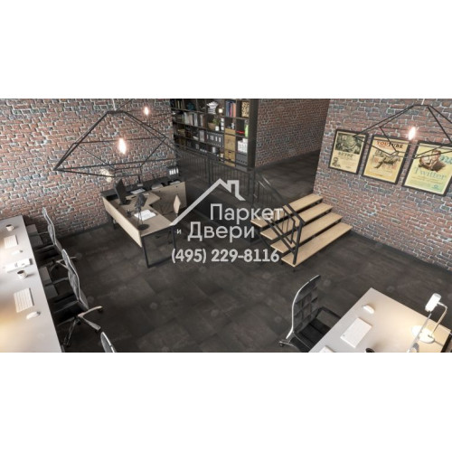 Виниловый пол Alpine Floor LIGHT STONE LVT плитка Ларнака ECO-15-2