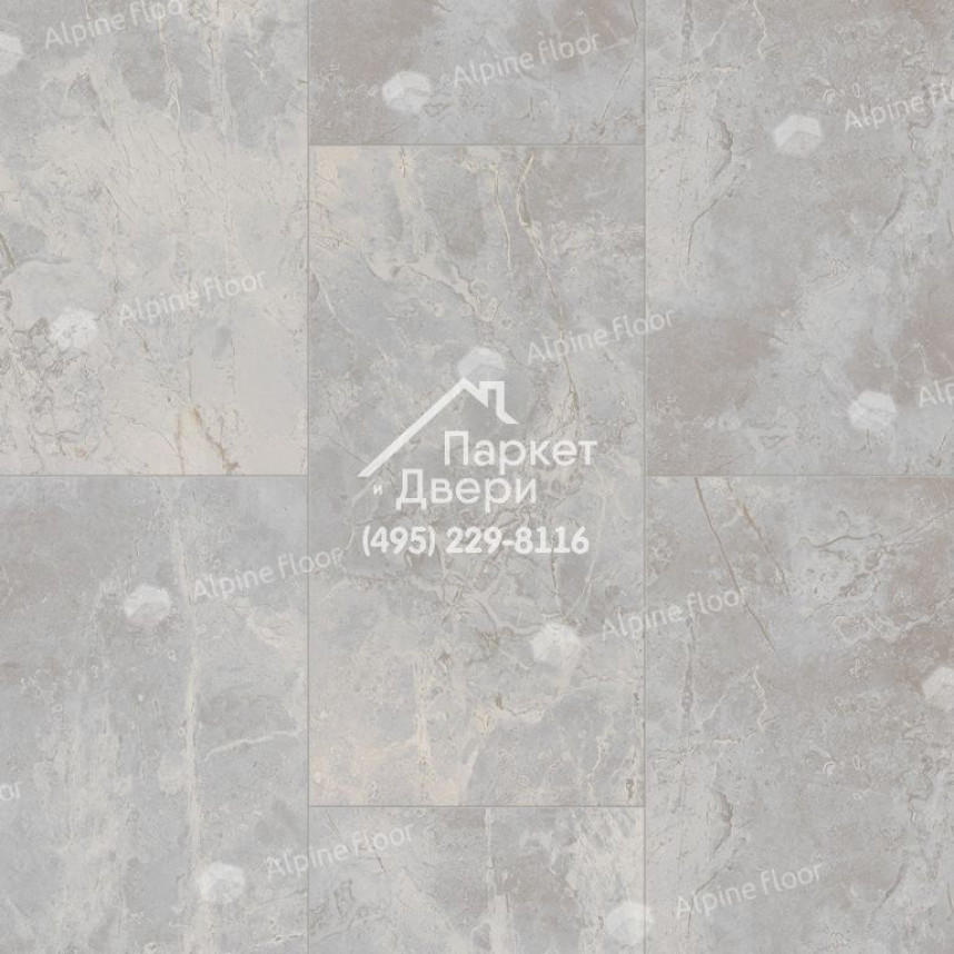 Виниловый пол Alpine Floor LIGHT STONE LVT плитка Ваймеа ECO-15-3-1