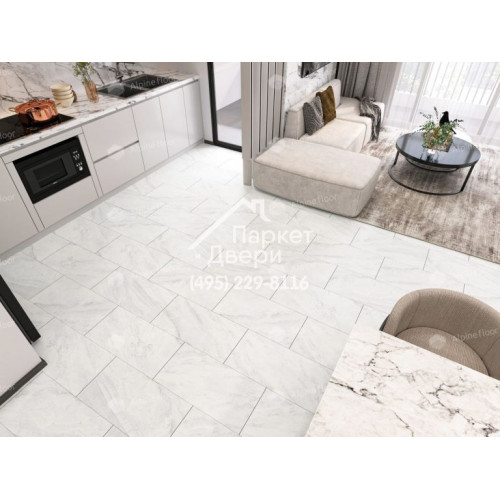 Виниловый пол Alpine Floor LIGHT STONE LVT плитка Вердон ECO-15-4