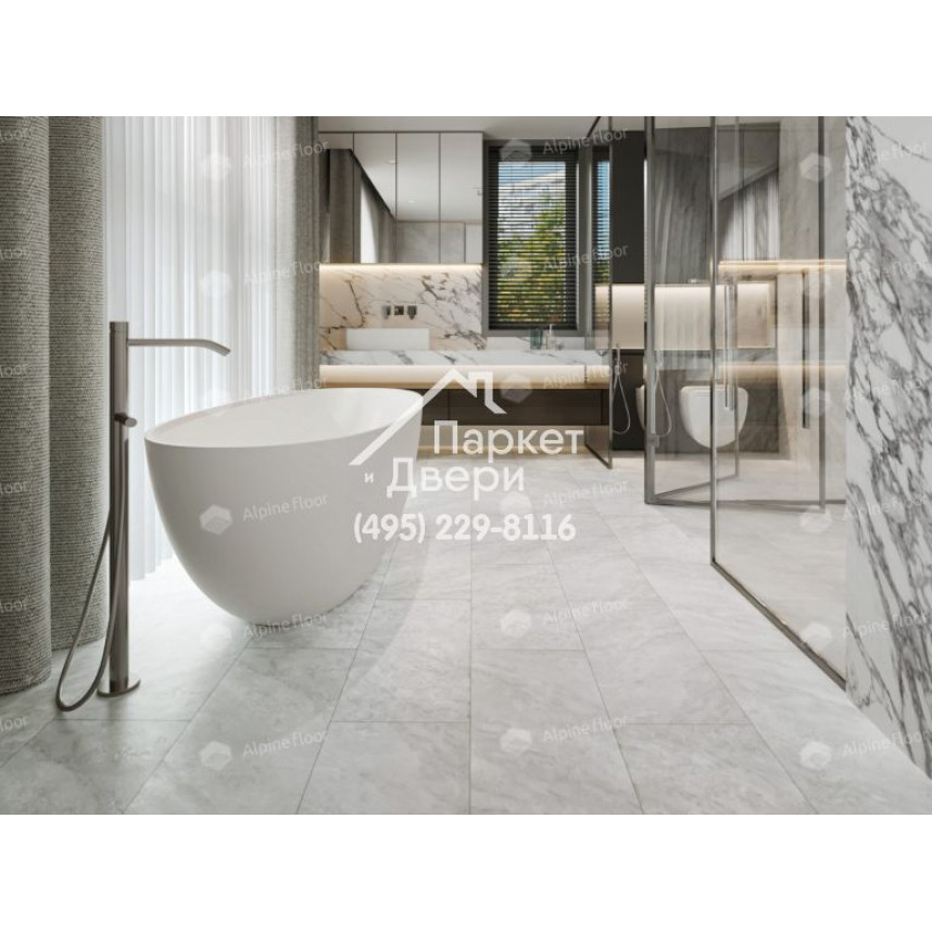 Виниловый пол Alpine Floor LIGHT STONE LVT плитка Чили ECO-15-5-2