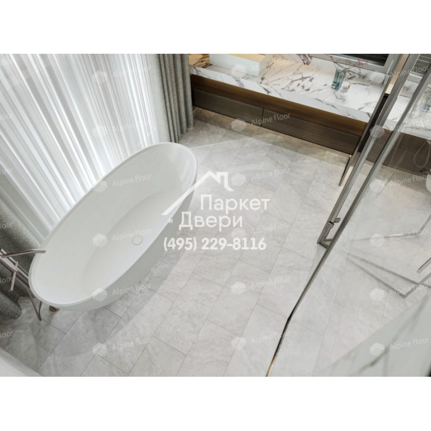 Виниловый пол Alpine Floor LIGHT STONE LVT плитка Чили ECO-15-5-3