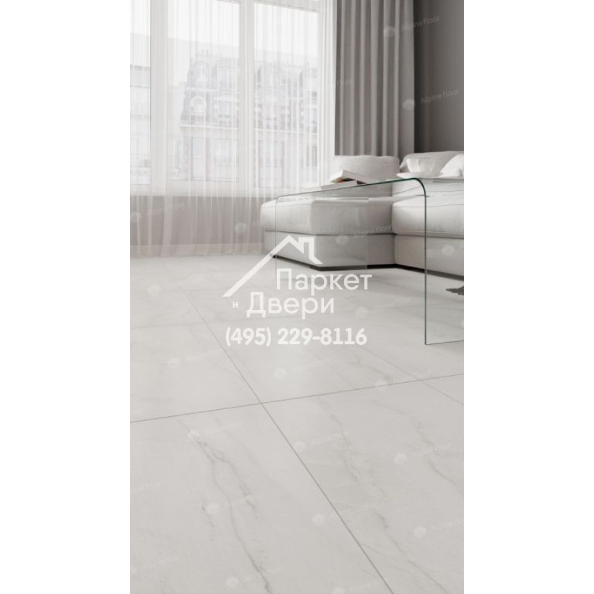 Виниловый пол Alpine Floor LIGHT STONE LVT плитка Брайс ECO-15-7-4