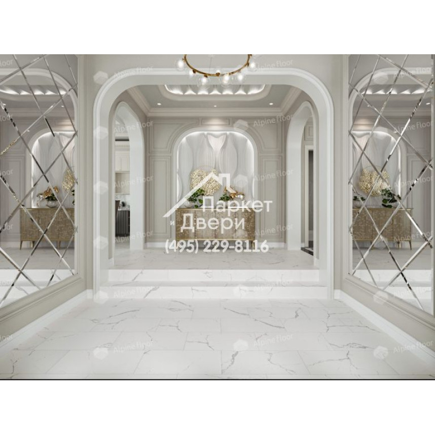 Виниловый пол Alpine Floor LIGHT STONE LVT плитка Гранд Каньон ECO-15-8-2