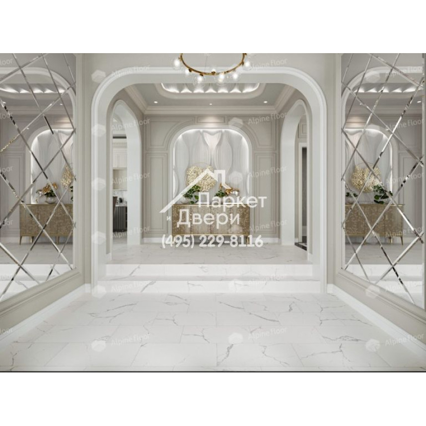 Виниловый пол Alpine Floor LIGHT STONE LVT плитка Гранд Каньон ECO-15-8