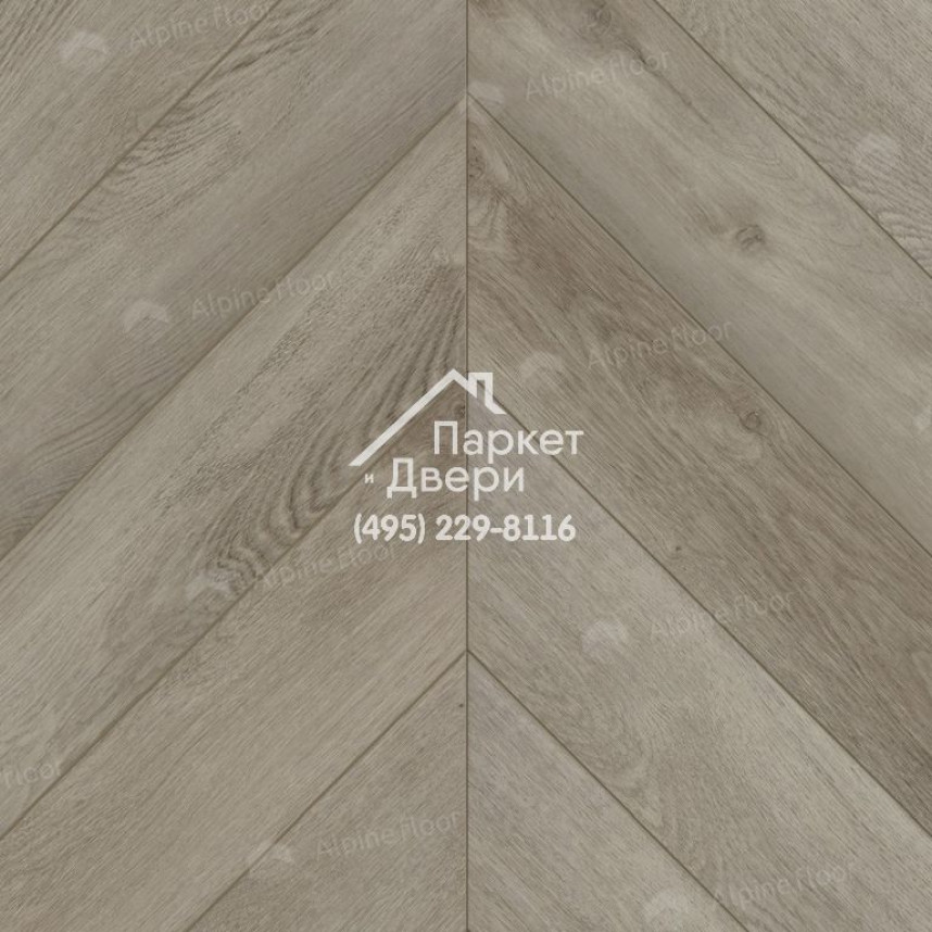 Виниловый пол Alpine Floor Chevron Alpine LVT плитка Дуб Фантазия Chevron ECO 20-1-1