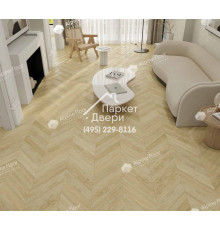 Виниловый пол Alpine Floor Chevron Alpine LVT плитка Дуб Ваниль Селект Chevron ECO 20-2