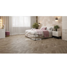 Виниловый пол Alpine Floor Chevron Alpine LVT плитка Дуб Натуральный Отбеленный Chevron ECO 20-3