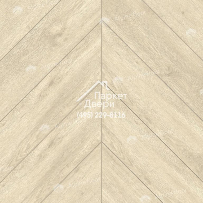 Виниловый пол Alpine Floor Chevron Alpine LVT плитка Сонома Chevron ECO 20-7-4