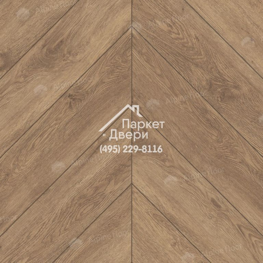Виниловый пол Alpine Floor Chevron Alpine LVT плитка Гевуина Chevron ECO 20-10-4