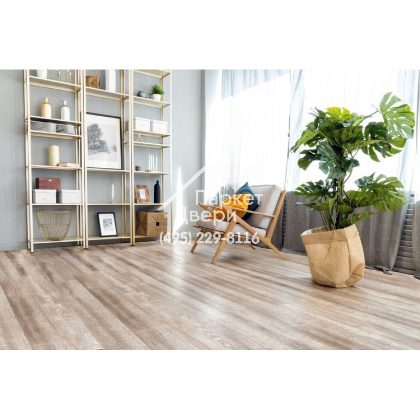 Виниловый пол Alpine Floor Real Wood SPC ламинат Дуб Carry ЕСО 2-10-1