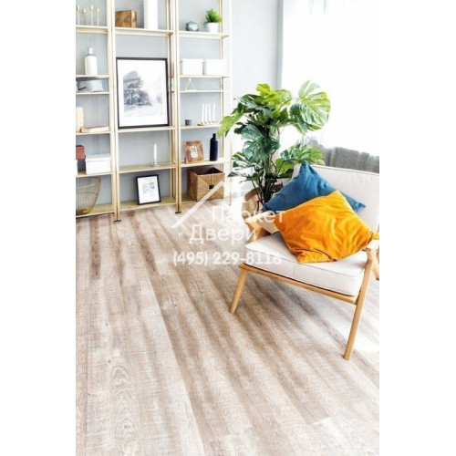 Виниловый пол Alpine Floor Real Wood SPC ламинат Дуб Carry ЕСО 2-10