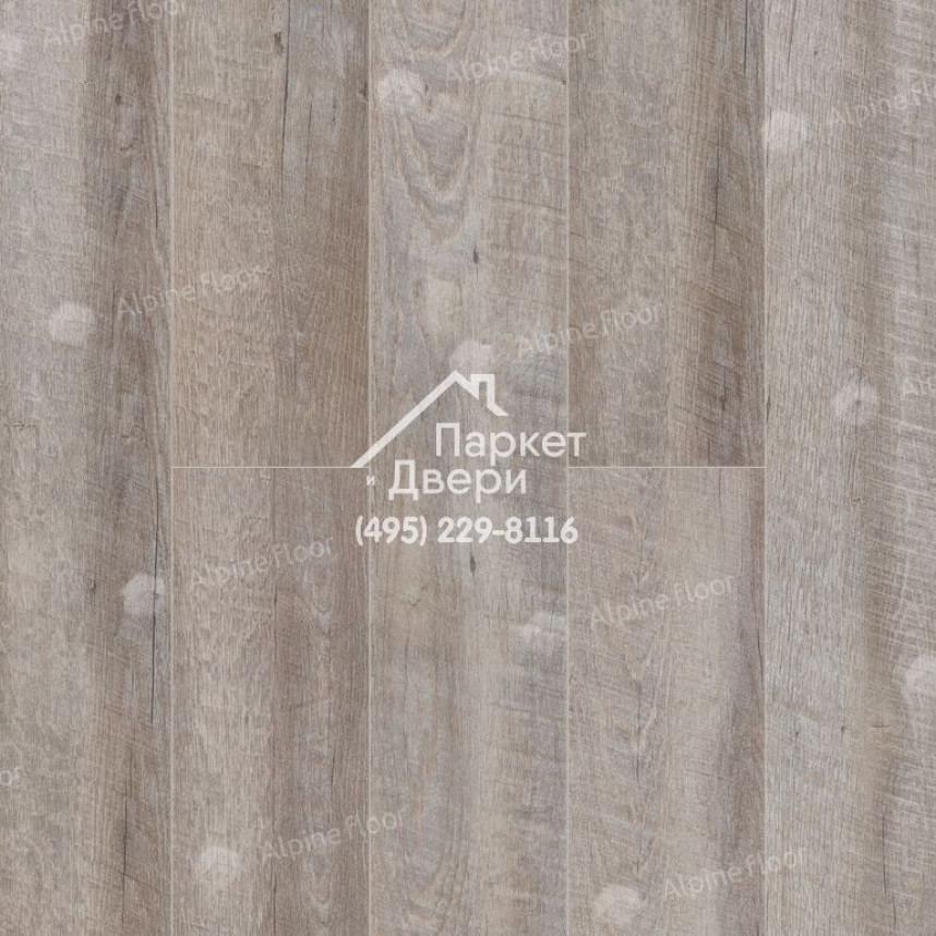 Виниловый пол Alpine Floor Real Wood SPC ламинат Дуб Carry ЕСО 2-10-4