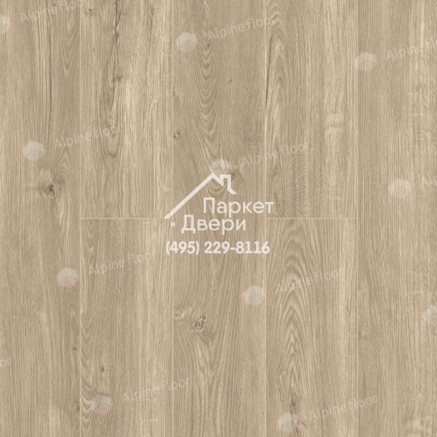 Виниловый пол Alpine Floor Sequoia SPC ламинат Секвойя Коньячная ЕСО 6-2 SPC-1