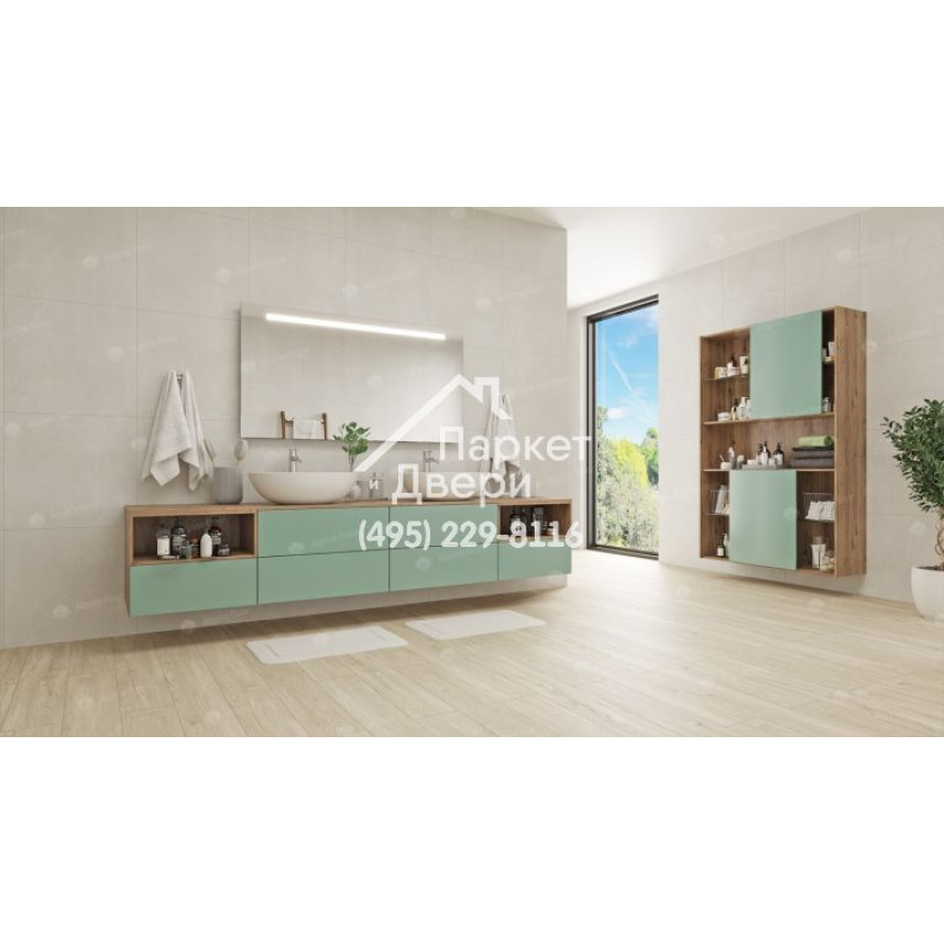 Виниловый пол Alpine Floor Sequoia SPC ламинат Секвойя Серая ЕСО 6-5 SPC-2