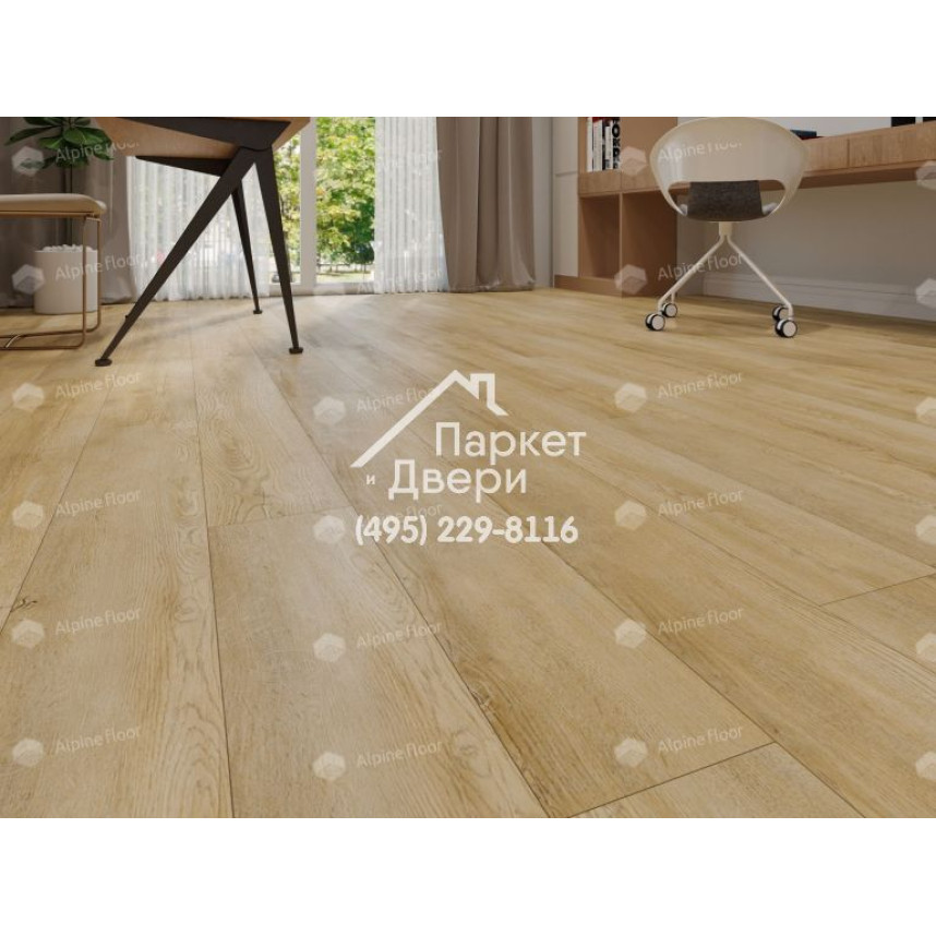 Виниловый пол Alpine Floor Sequoia SPC ламинат Секвойя Венето ЕСО 6-13 SPC-4