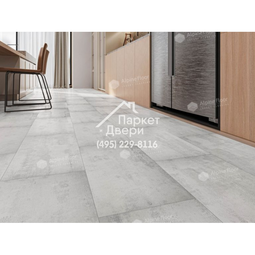 Виниловый пол Alpine Floor Stone Mineral Core SPC ламинат Самерсет (без подложки) ЕСО 4-2-4