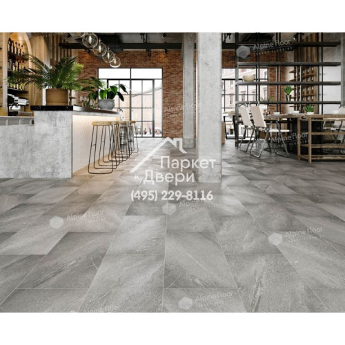 Виниловый пол Alpine Floor Stone Mineral Core SPC ламинат Авенгтон (без подложки) ЕСО 4-4