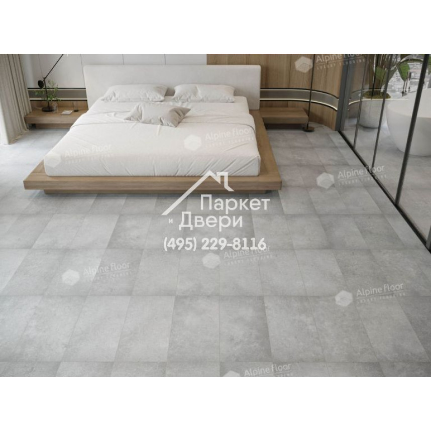 Виниловый пол Alpine Floor Stone Mineral Core SPC ламинат Ройал (без подложки) ЕСО 4-21-4