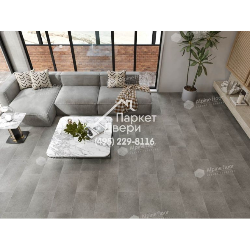 Виниловый пол Alpine Floor Stone Mineral Core SPC ламинат Майдес (без подложки) ЕСО 4-23