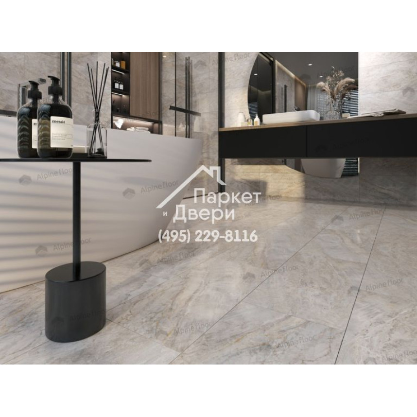 Виниловый пол Alpine Floor Stone Mineral Core SPC ламинат Вилио ЕСО 4-26-3