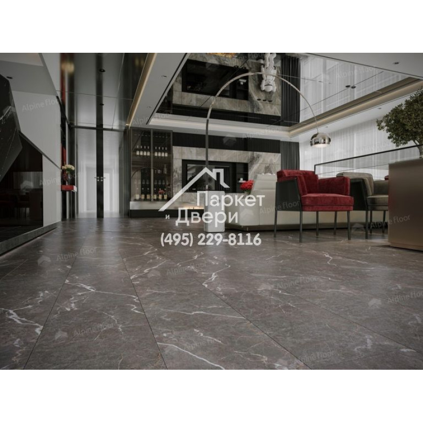 Виниловый пол Alpine Floor Stone Mineral Core SPC ламинат Сторм ЕСО 4-29-3