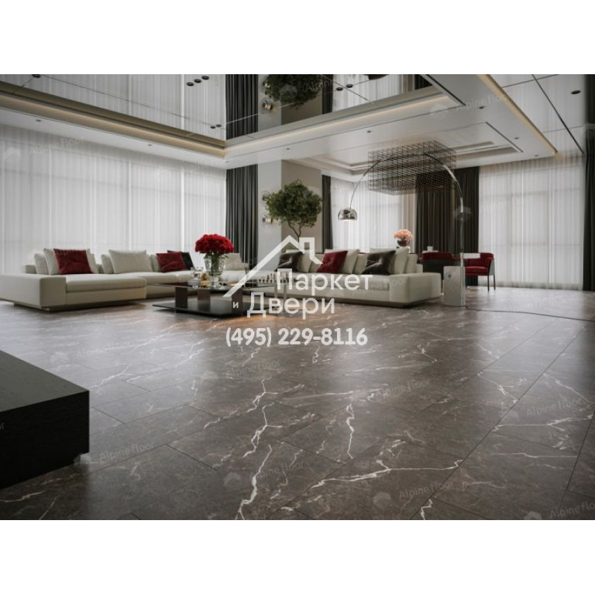 Виниловый пол Alpine Floor Stone Mineral Core SPC ламинат Сторм ЕСО 4-29