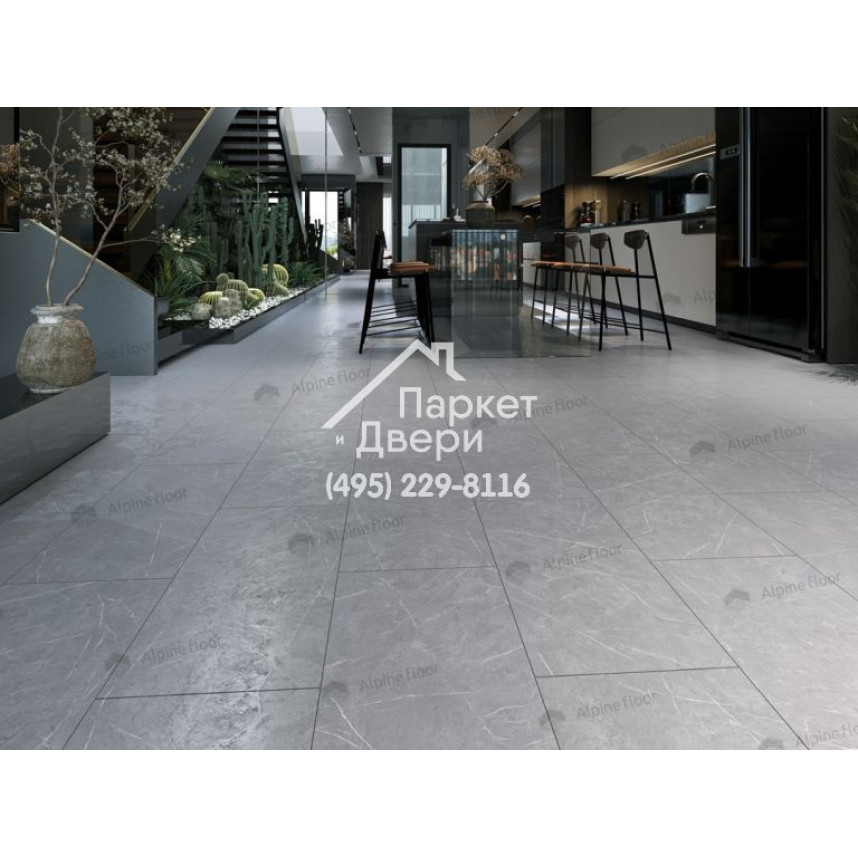 Виниловый пол Alpine Floor Stone Mineral Core SPC ламинат Рок ЕСО 4-30-3