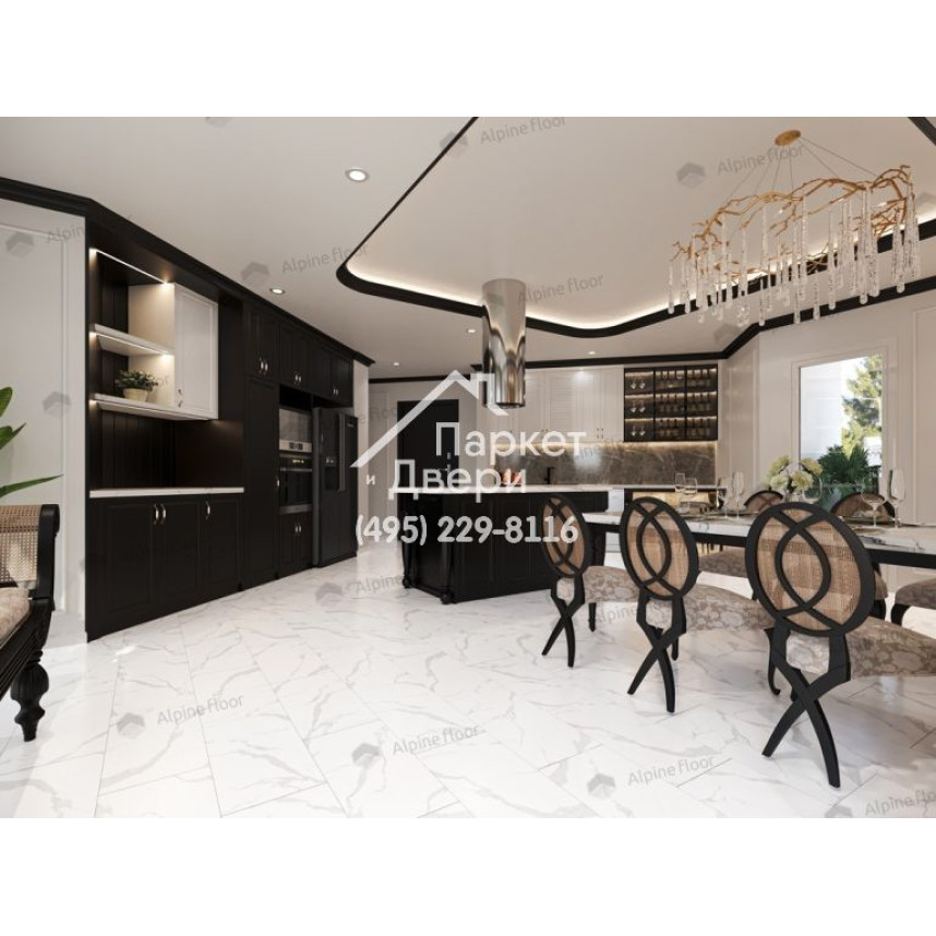 Виниловый пол Alpine Floor Stone Mineral Core SPC ламинат Гранти ЕСО 4-31-1