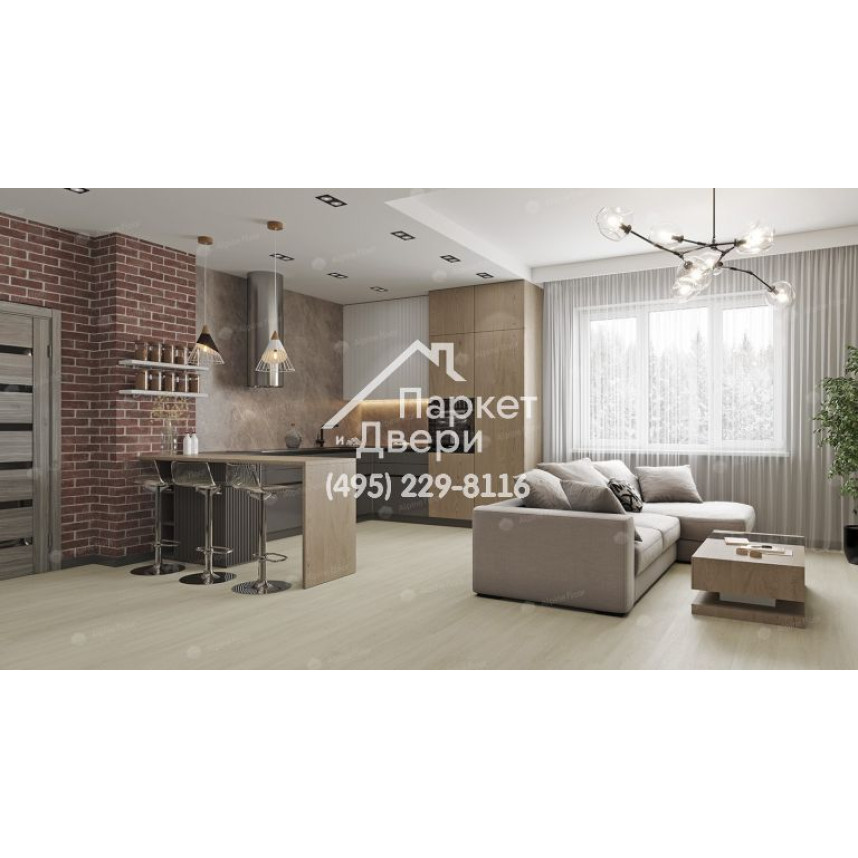 Виниловый пол Alpine Floor Solo SPC ламинат Ленто ЕСО 14-5