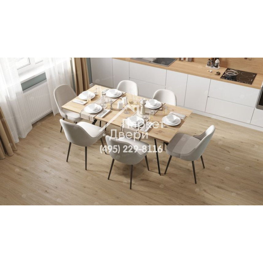 Виниловый пол Alpine Floor Solo SPC ламинат Ларго ЕСО 14-6-1