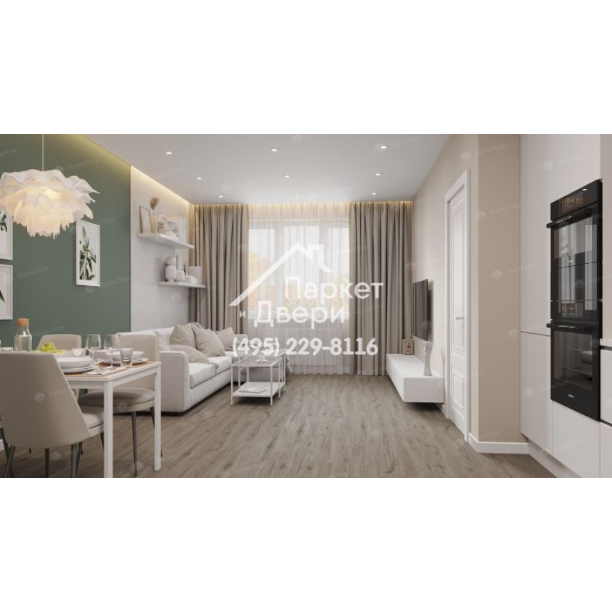 Виниловый пол Alpine Floor Solo SPC ламинат Прэсто ЕСО 14-8