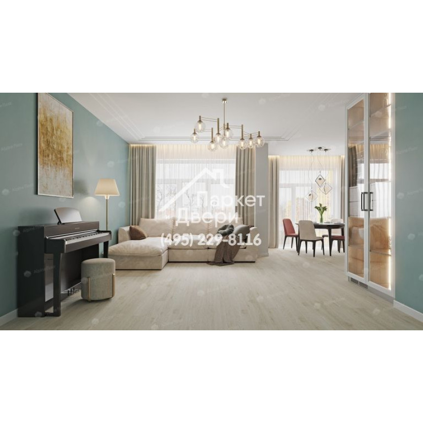 Виниловый пол Alpine Floor Solo SPC ламинат Модерато ЕСО 14-11