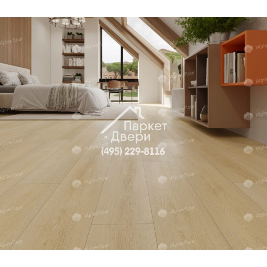 Виниловый пол Alpine Floor Intense SPC ламинат Тихий лес ЕСО 9-13-2