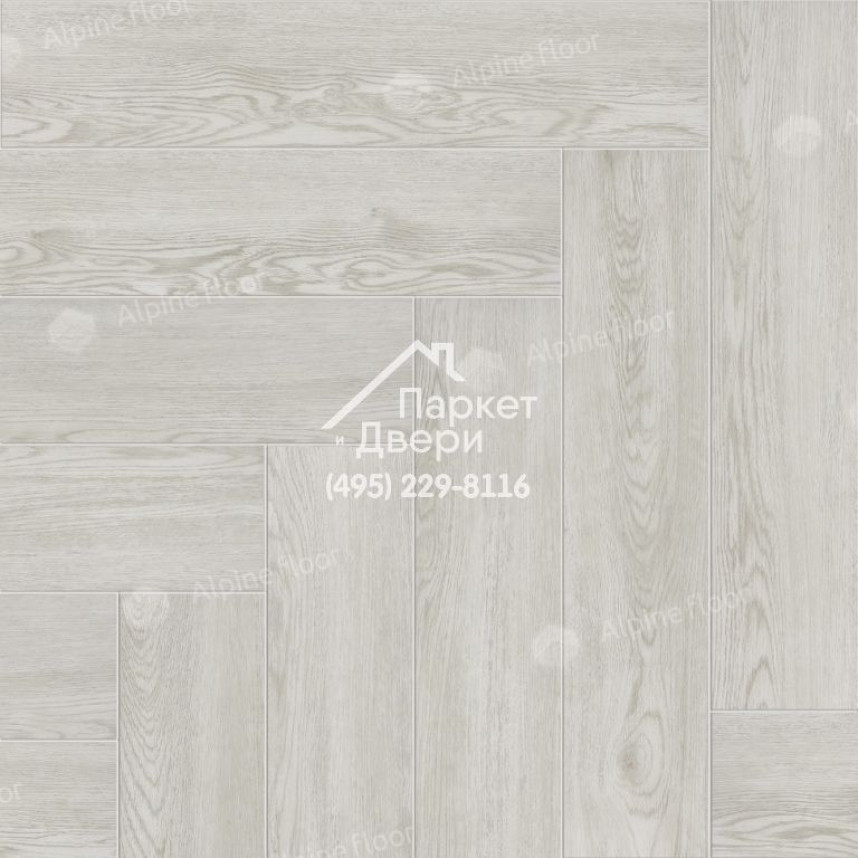 Виниловый пол Alpine Floor Parquet Light SPC ламинат ДУБ АРКТИК ЕСО 13-4-2