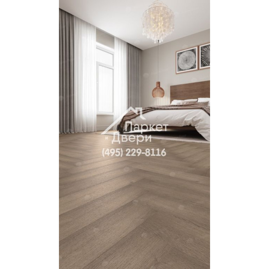 Виниловый пол Alpine Floor Parquet Light SPC ламинат ДУБ НАСЫЩЕННЫЙ ЕСО 13-7-2