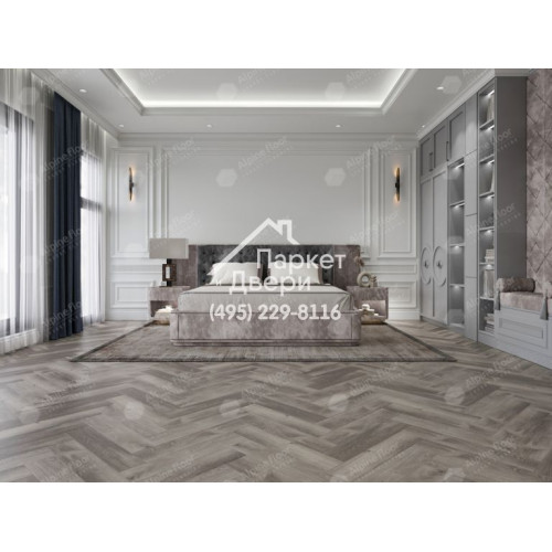 Виниловый пол Alpine Floor Parquet Light SPC ламинат Дуб Мерга ЕСО 13-13