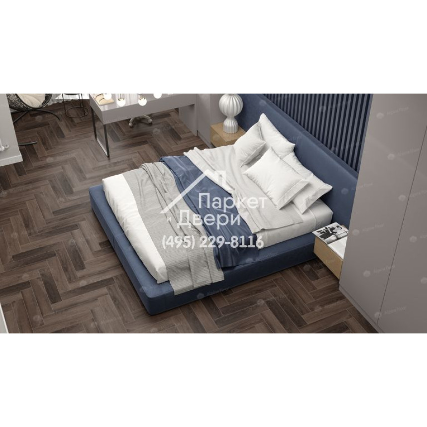 Виниловый пол Alpine Floor Parquet Light SPC ламинат Дуб Фафнир ЕСО 13-16-2