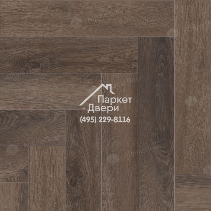 Виниловый пол Alpine Floor Parquet Light SPC ламинат Дуб Фафнир ЕСО 13-16-3