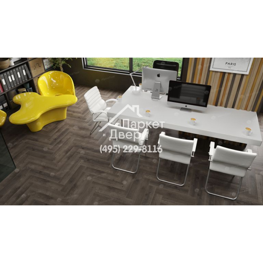 Виниловый пол Alpine Floor Parquet Light SPC ламинат Дуб Антарес ЕСО 13-19-2