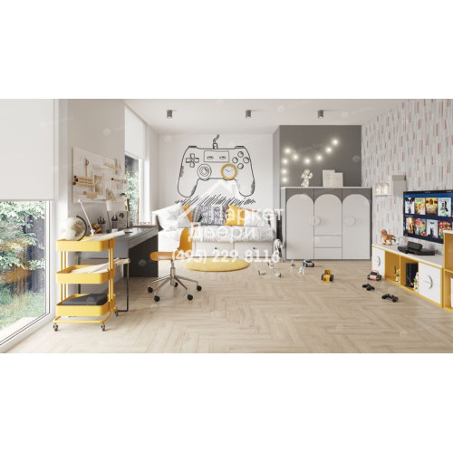 Виниловый пол Alpine Floor Parquet Light SPC ламинат Дуб Медия ЕСО 13-20
