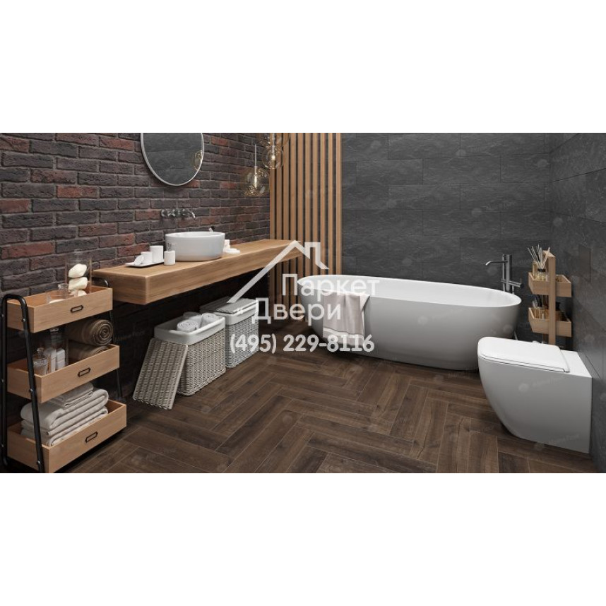 Виниловый пол Alpine Floor Parquet Light SPC ламинат Дуб Альферац ЕСО 13-22-1